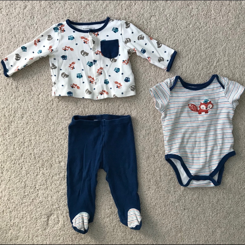 Baby Boy Set 3 Pieces